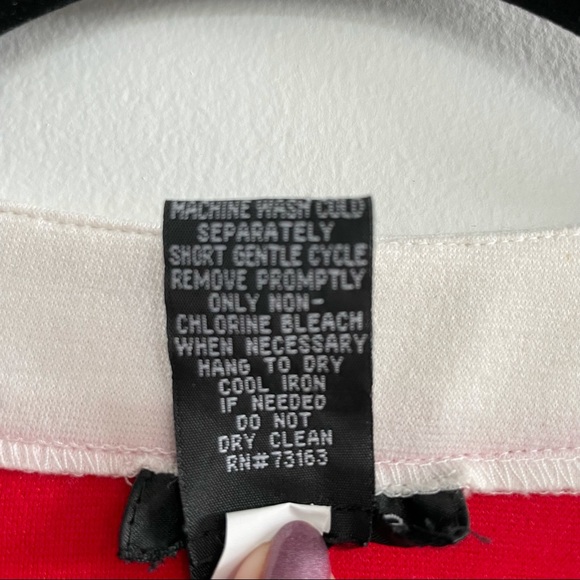 Vintage Spense Red Retro Dress Size 10 - Picture 7 of 7